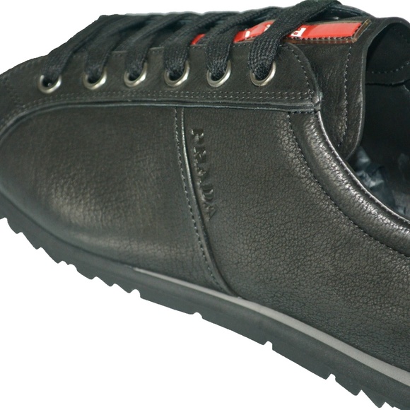 NIB PRADA LEATHER SNEAKERS - Picture 9 of 10